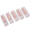 thumbnail image 2 of 5Pcs Empty Lipstick Tube Lip Balm Container Cosmetic DIY Supplies Square Transparent, 2 of 8