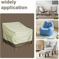 thumbnail image 5 of CEYAZYE Outdoor Patio Chair Covers Waterproof Heavy Duty, Lounge Chairs Deep Seat Furniture Cover, Max Applicable Size 33.5" W x 31.5" D x 36" H, Tear and Moisture Resistant, 5 of 14