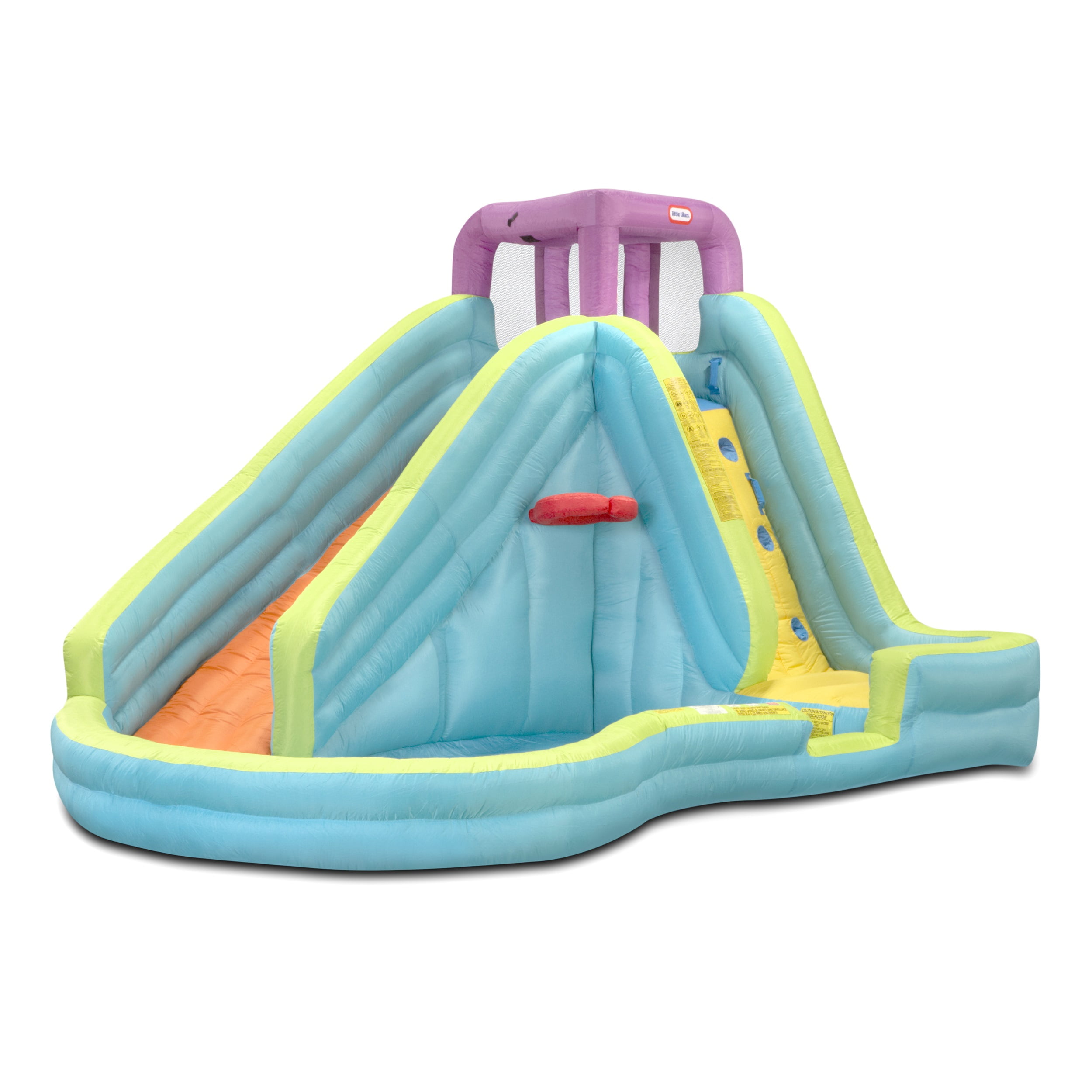 little tikes blow up pool with slide