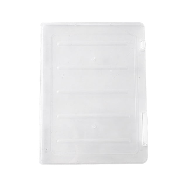 Caja de almacenamiento transparente Ozmmyan, estuche de plástico transparente para documentos, papel, archivador, ofertas de acceso anticipado, regreso a clases, listo para la escuela