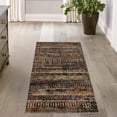 thumbnail image 5 of Rugs.com Saturn Collection Rug – 9 Ft Runner Blue Medium Rug Perfect For Hallways, Entryways, 5 of 9