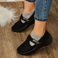 thumbnail image 7 of NOKIO Lightweight Women'S Sport Shoes Women'S Walking Shoes Women'S Budget-Friendly Workout Shoes Ladies Fashion Solid Color Light Mouth Hollow Mesh Platform Casual Sneakers, 7 of 7