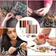 thumbnail image 4 of de fabricación de pendientes de material cuero de 24 piezas, joyería de decoración sintética, hallazgo para mujeres de artesanal - Conjunto B Salvador Fabricación de pendientes, 4 of 7
