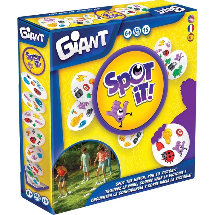 Spot It! Giant Family Card Game for Ages 6+, from Asmodee