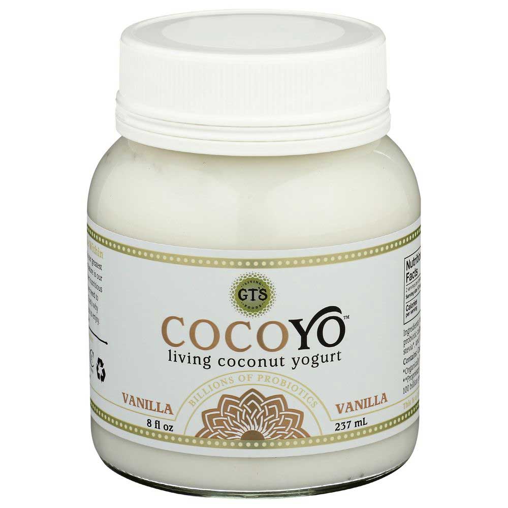GTS Cocoyo Vanilla Living Coconut Yogurt, 8 Fluid Ounce