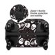 thumbnail image 2 of Balery Skeleton Funda de equipaje, fundas para maletas, elástica, lavable, protector de maletas, compatible con maletas de 18 a 32 pulgadas-Medium, 2 of 7