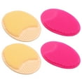 thumbnail image 2 of 4Pcs Spa Silicone Beauty Wash Pad Skin Scrub Cleaning Pad Wash Face Exfoliating Brush Cleanser Tool silicon Random color,4 x Silicone wash brush, 2 of 8