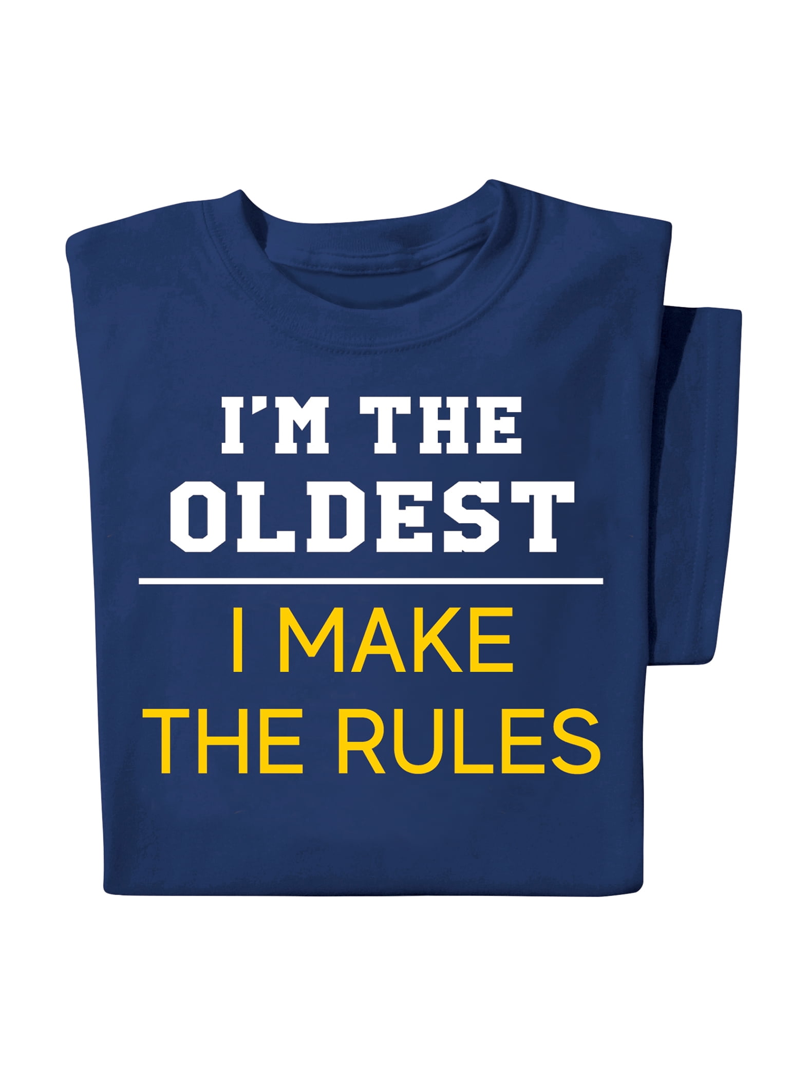 Oldest Child 3 Make The Rules Funny Novelty Tops T-Shirt Womens tee TShirt 