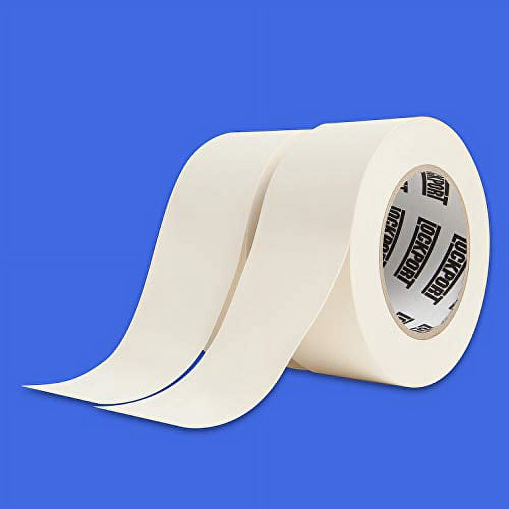Lockport Waterproof Gaffer Tape, White, 2 Pack, 2'' x 30 Yard