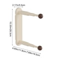 thumbnail image 4 of Sentmoon Shelf Organizer Retractable Clothes Hanger Organizer Drill Free Wall Mounted Hanger Storage Rack Space Saving Multi Function Laundry Organizer for Balcony Laundry Room Wardrobe, 4 of 7