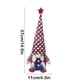 thumbnail image 3 of Figura de Gnomo Del Día de La Independencia, Decoración Festiva para El Hogar, Decoración de Mesa, Coleccionable Temático para Fiestas Navideñas, Exhibición En Interiores y Exteriores., 3 of 6