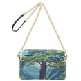 thumbnail image 2 of FORMRS Women Crossbody Purse with Chain Strap Vegan Leather Shoulder Handbag, Blue Mountain, 2 of 7