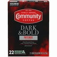 thumbnail image 5 of Community® Coffee Dark & Bold Intense Blend Coffee Single-Serve Cups 22 ct Box, 5 of 8