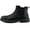 Black, variant on Tanleewa Men's Steel Toe Work Boots Waterproof Safety Shoe Size Men13/Women14 Adult Male Female