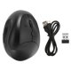 thumbnail image 1 of 2.4GHz Wireless Vertical Mouse, 6 Keys, Ergonomic, Rechargeable, Three Adjustable Response Speeds, Plug and Play, for Office, Black, 1 of 4