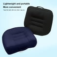 thumbnail image 3 of Greeniant Cojín para asiento de conducción de automóvil de algodón PP, portátil, suave, ergonómico, para interior y exterior, silla de ordenador, Ropa Deportiva, Zapatos Azul oscuro 9 cm Greeniant OD023382-05, 3 of 6