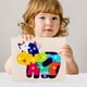 thumbnail image 5 of Wooden Three-dimensional Puzzles Large Animals Puzzle Boards Digital Cognition Children's Puzzle Early Education Toys, 5 of 9
