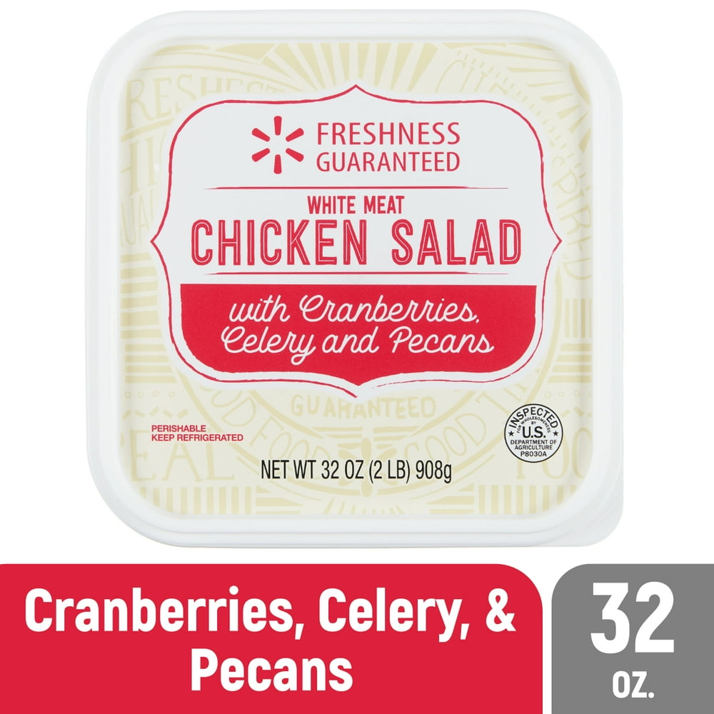Freshness Guaranteed White Meat Chicken Salad with Cranberries, Celery
