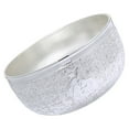 thumbnail image 4 of Bol Sculpté Argent Chanceux Cadeau de Fête Ornement Créatif Bol à Riz Multifonction, 4 of 7