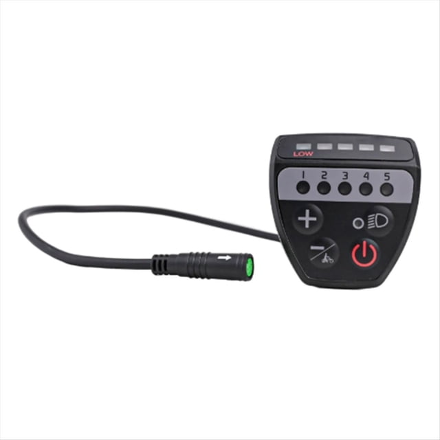 Controlador de Pantalla para Bicicleta Eléctrica, Piezas de Repuesto Impermeables para Motor Central para BBS01 02 M400, Protocolo UART.