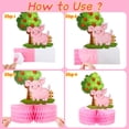 thumbnail image 3 of Decoraciones para fiestas, centros de mesa Threan Farm Animals Honeycomb, 3 of 6