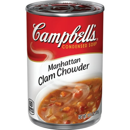 Campbell's Condensed Manhattan Clam Chowder, 10.75 oz. (Best Manhattan Clam Chowder Recipe Ever)