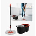 thumbnail image 2 of Trapeador Giratorio Con Cubeta Spin Mágico Microfibra Mop Color Negro, 2 of 4