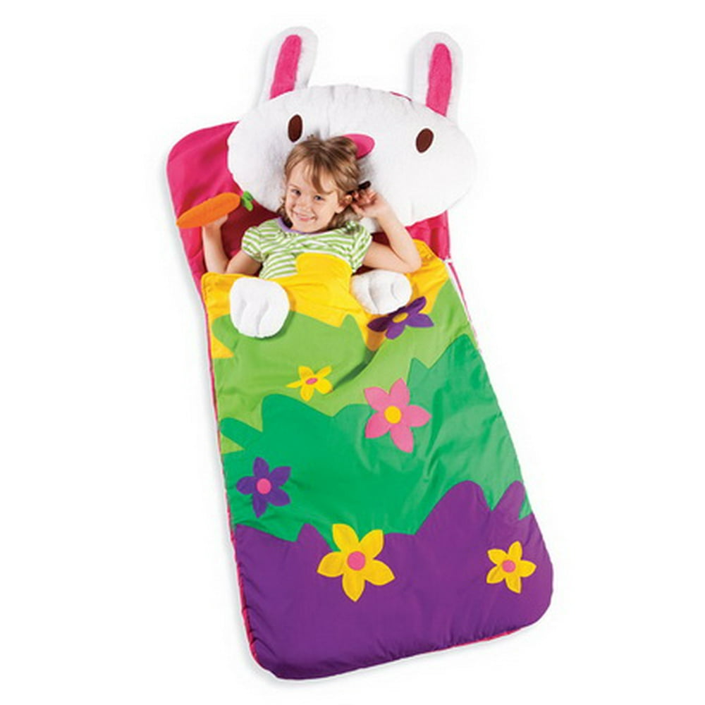 sillies sleeping bag with plush pillow