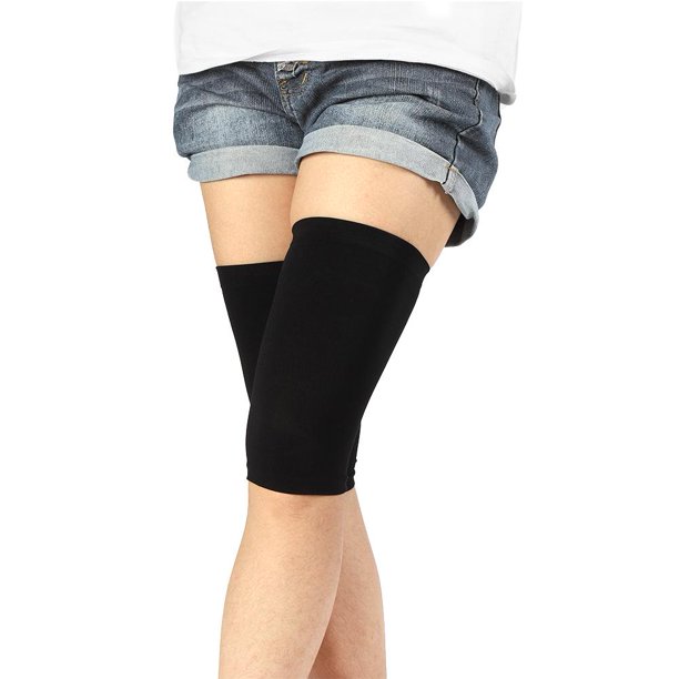 HERCHR 1 Pair Women Fat Burn Elastic Slimming Leg Socks Massager