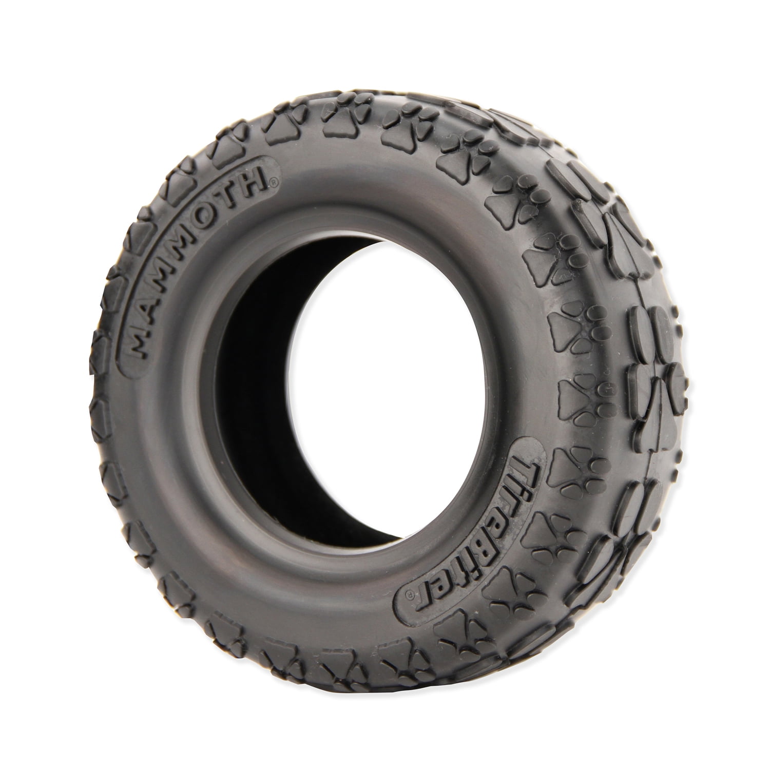 Mammoth TireBiter Advanced Rubber Dog Toy, Large, 6"