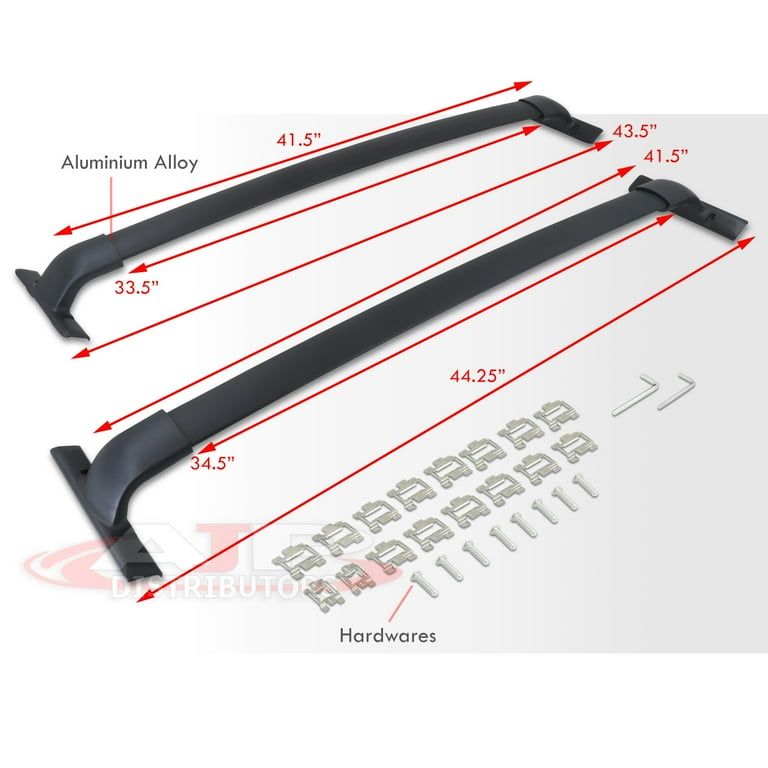 AJP Distributors OE Factory Style Aluminum Roof Rack Rail Cross