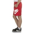 thumbnail image 3 of Boys Nike 4-7 Futura Athletic Shorts Color: Dark Gray Size: 6, 3 of 4