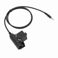 thumbnail image 1 of Adaptateur de casque radio talkie-walkie, prise o 3,5 mm, adaptateur PTT U94, câble de casque, adaptateur de prise pour téléphones Kenwood, 1 of 4