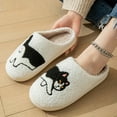 thumbnail image 6 of Oyedens Cat Matching Funny Slippers for Women Men Cute Animal House Slippers Indoor Fuzzy Shoes, 6 of 8