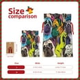 thumbnail image 3 of Naloa Colorful Pug Drawstring Christmas Bags, 3D Xmas Gift Bags, Christmas Wrapping Bags, Xmas Goodie Bags, Treat Pouch Bags, Party Favor Bags-Medium, 3 of 9