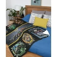 thumbnail image 2 of Monster Jam Grave Digger And Company Monster Truck Silk Touch Soft Fleece Plush Throw Blanket 48" x 60", 2 of 7