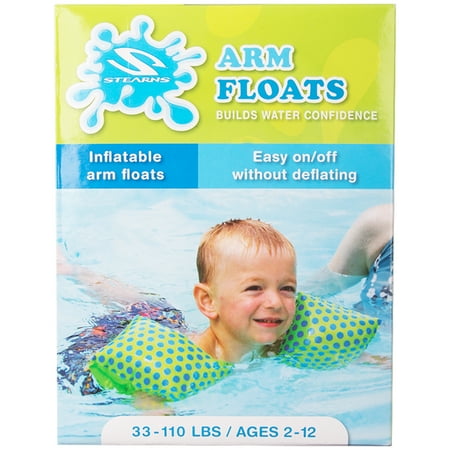 Stearns Inflatable Arm Floats Swim Training Armbands Pool Floaties Toddlers Kids - Walmart.com