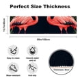 thumbnail image 2 of Flamingo Rectangular Runner Rug 15.7"x59" Kitchen Runner Washable Absorbent, 2 of 6