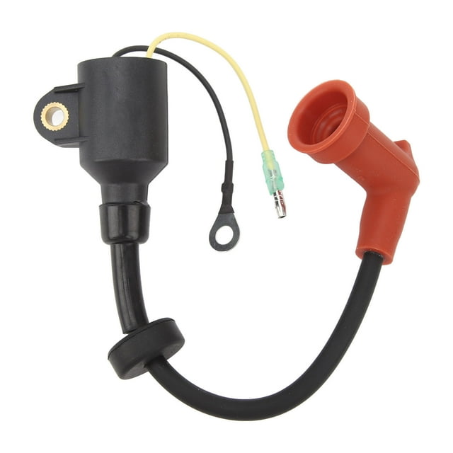 <p>Marine Ignition Coil, Fine Workmanship Replacement Outboard Ignition Coil Rubber Metal For 2 Stroke 15 </p>