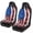 American Flag, variant on Uorisanigo Eagle Flag Car Seat Covers Front Seats Only for Women Men Seat Covers Organizer Pocket for Cars SUV Truck Sedan Universal Front Seat Cover Easy to Install