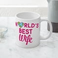 thumbnail image 5 of CafePress - World's Best Wife - 20 Oz White Ceramic Mega Mug, 5 of 5