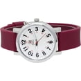 thumbnail image 5 of Blekon Original Nurse Second Hand Water Resistant Silicone Band Round Women Watch(Marron), 5 of 6