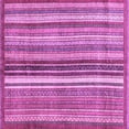 thumbnail image 1 of Ahgly Company Indoor Square Abstract Purple Modern Area Rugs, 7' Square, 1 of 4