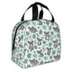 thumbnail image 2 of Easygdp Bears and Tropical Leaves Bolsa Térmica Premium - Tela Oxford Impermeable, Gran Capacidad, Bolsillo Frontal, Unisex para Trabajo, Escuela, Actividades al Aire Libre y Picnics, 2 of 8