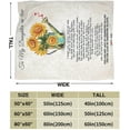 thumbnail image 4 of Fleece Blankets and Throws,to My Daughter in Law Soft Warm Fleece Throw Blanket,All-Season Blanket for Bedroom Couch Sofa Or Adults Kids 80"X60", 4 of 6