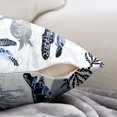 thumbnail image 6 of Nautical Coastal Throw Pillow Covers Set of 2 Beach Themed Ocean Coral Sea Turtle Decorative Pillow Cases Outdoor Sofa Cushion Cover for Bedroom Living Room, 18x18, Blue, 6 of 6