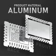 thumbnail image 3 of Wet Film Thickness Gauge Comb, 1-80Mil Scale, Step and Notched for Paints Resins,Aluminum, 3 of 4