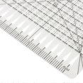 thumbnail image 1 of Quilting Ruler Transparent Acrylic Accurate Scale Black Grid Line Multifunction Cut Ruler for Sewing Needlework Craft, 1 of 3