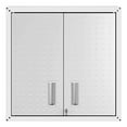 thumbnail image 2 of Pemberly Row Armoire de Garage Flottante Contemporaine en Métal, Blanche, 2 of 10
