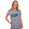 thumbnail image 4 of XOMG POP Bella Musical Rainbow Women's T Shirt Ladies Tee Brisco Brands M, 4 of 5